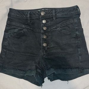 American Eagle high waist super stretch shorts